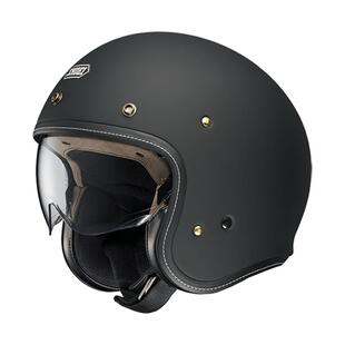 日本SHOEI JO+ 复古vespa哈雷凯旋本田摩托夏季踏板3/4半盔头盔