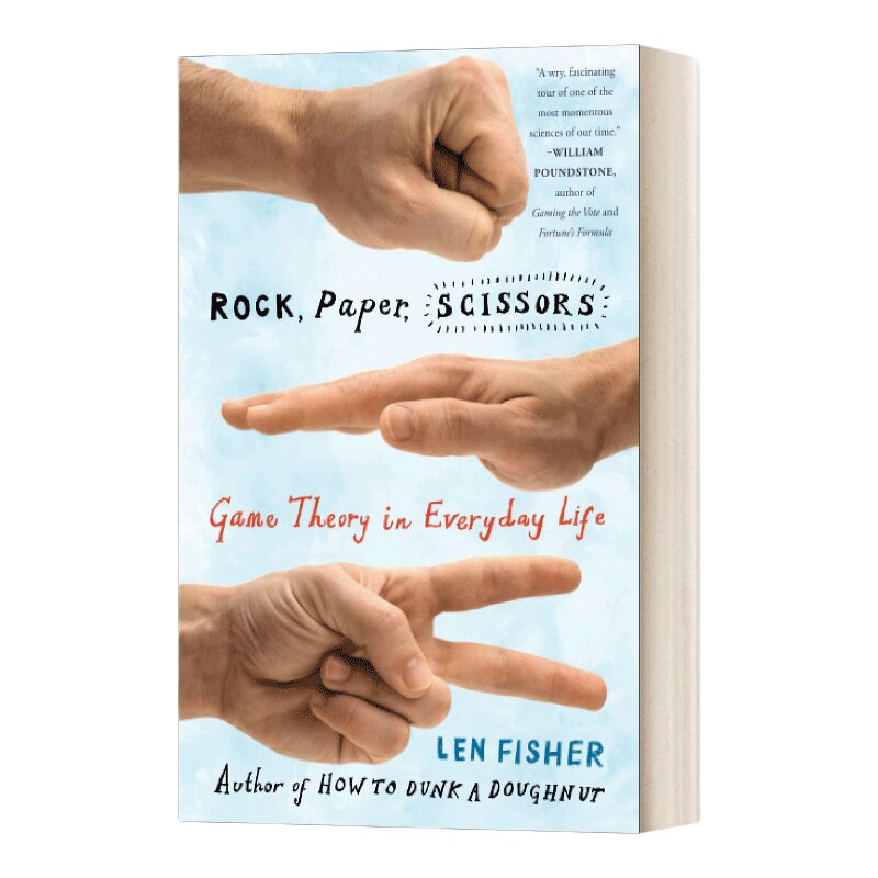 英文原版 Rock Paper Scissors 石头剪刀布 人生就是赛局 透视人性、预测行为的科学 英文版 进口英语原版书籍