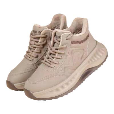 老北京布鞋秋冬季百搭软底时尚舒适防滑运动妈妈鞋休闲旅游加绒女