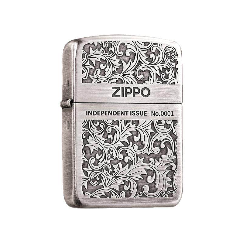 zippo限量版1941古银唐草打火机