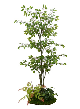仿真植物无需养护不会枯萎