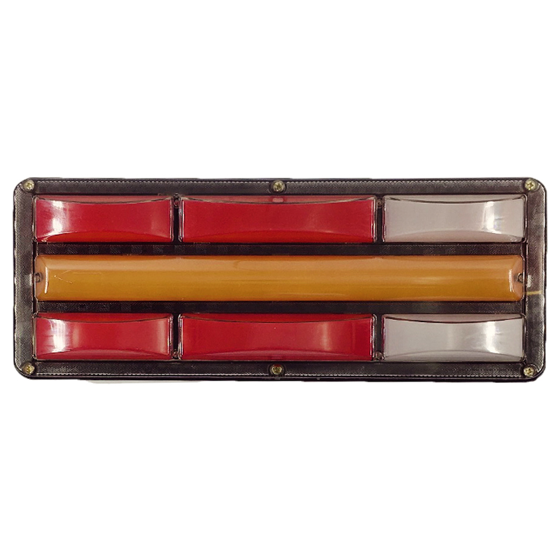 140-2货车后尾灯总成led 爆闪刹车灯12V24V农用挂车防水超亮尾灯