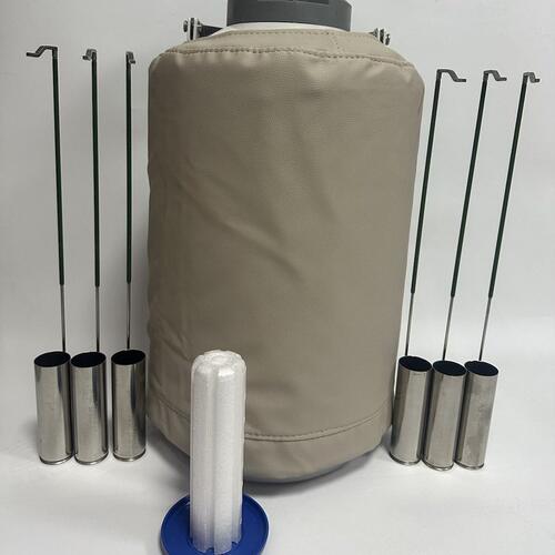 畜牧冻精和样本运输用10L小容量液氮罐YDS-10