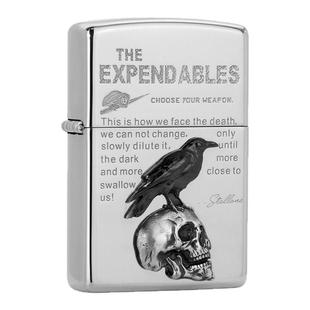 zippo打火机正品敢死队贴章防风煤油机送礼生日礼物正品之宝火机