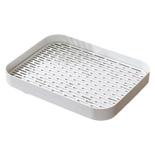 加厚托盘收纳置物架放水杯茶杯家用沥水茶盘双层杯架子桌面装玻璃