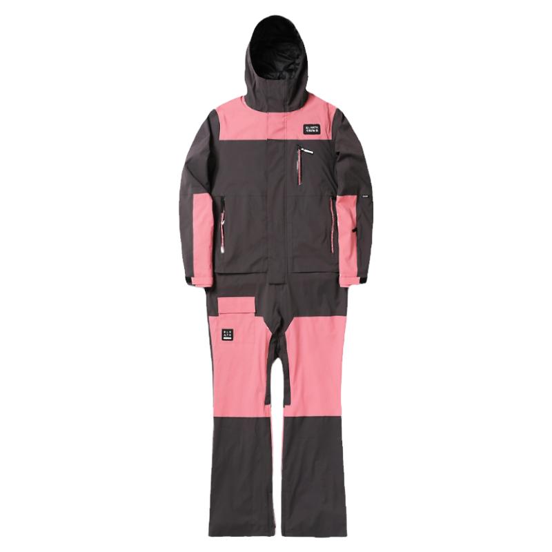 清仓连体滑雪服套装男女款情侣款单双板专业防水透气夹棉服加绒服