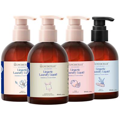 【胡可推荐】绽家香氛内衣洗衣液植萃抑菌去血渍黄渍留香200ml*4