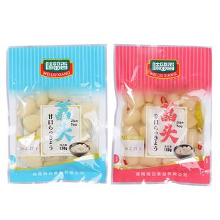 藠头腌制酸辣味留香海日食品150克袋装日韩泡菜咸菜炒肉下饭菜包