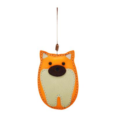 洋芋『柴犬小狗』真皮手工挂饰