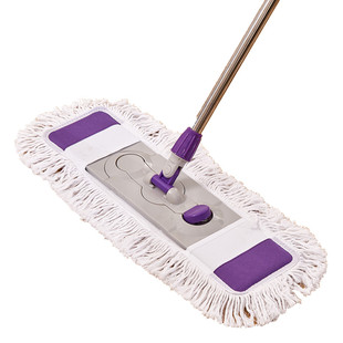 雅丽净大号平板拖把棉线家用吸水木地板懒人拖把尘推地拖墩布平拖