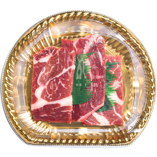 三泽 一次性肉托盘 超市卖场外卖包装盒生肉鱼虾海鲜打包盒加厚