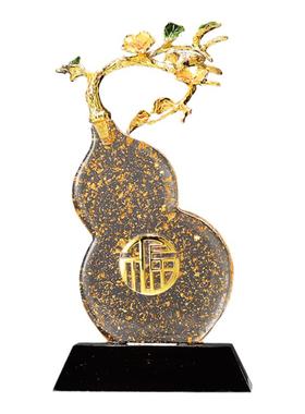 中式葫芦福禄装饰摆件工艺品摆设