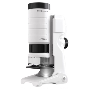 光学显微镜玩具中儿童便携小学生益智科学实验高清可看细菌放大镜