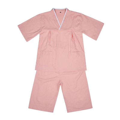 亚麻长裤家居睡衣按摩spa汗蒸服