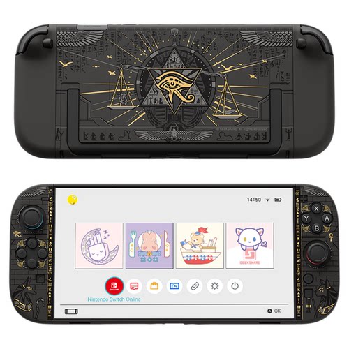 极想任天堂Switch2代保护壳原创NS2代硬壳OLED保护套防刮防摔男生神秘国度非塞尔达周边游戏机配件2025新款