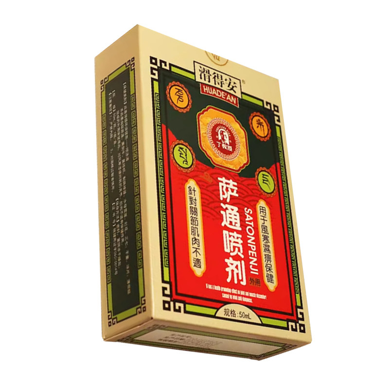 萨通喷剂适用于腰腿膝盖手腕不适