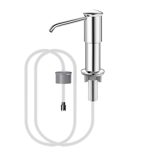 洗洁精压取器厨房水槽皂液器延长器洗菜盆洗涤剂按压器加长管出液