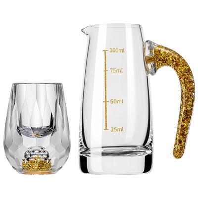 【mumu正品】金箔白酒杯礼盒套装