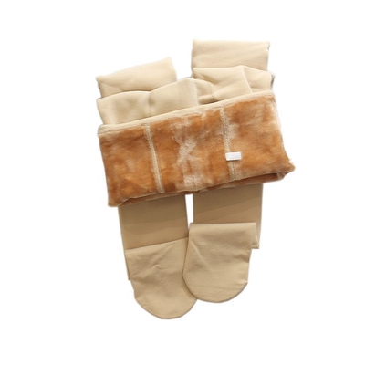 TSUTSU加厚蜜貂绒美腿微压打底裤