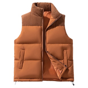 高端工作服羽绒棉马甲定制印logo志愿者活动背心团队保暖棉衣订做