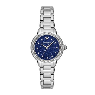 【自营】新品Armani阿玛尼手表满天星轻奢小众女生石英表AR11630