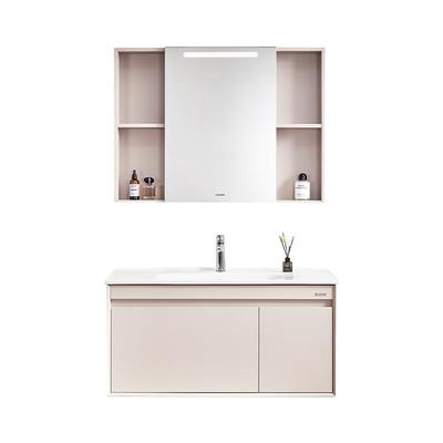 安华美妆收纳柜奶油风大容量收纳