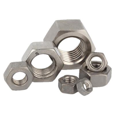 【免费专票】纯钛六角螺母钛合金