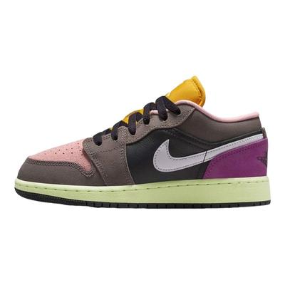 NIKE耐克女鞋Air Jordan 1 AJ1低帮复古板鞋大童篮球鞋HQ2021-005