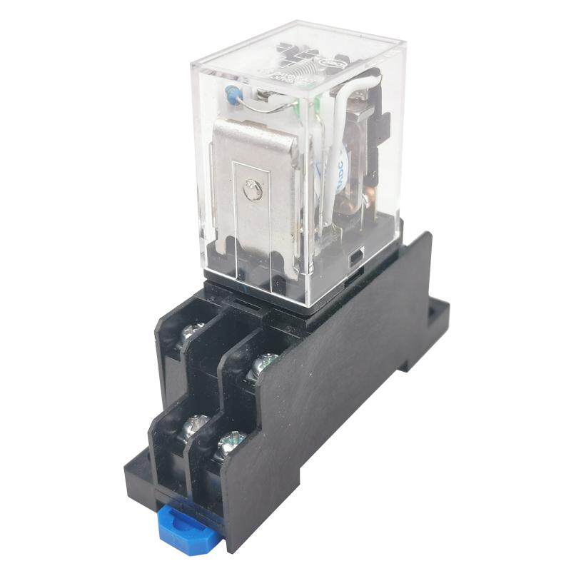 正泰小型中间继电器220V带灯 宽8脚 JQX-13F AC/DC 10A 24V 12V
