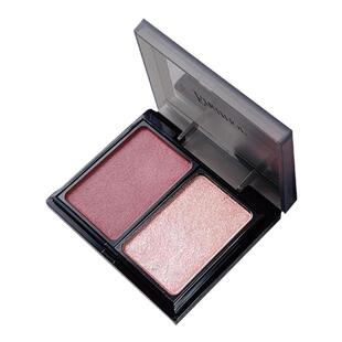 新品日本enamor眼影01新品双色眼影盘粉质细腻光泽大地色哑光珠光