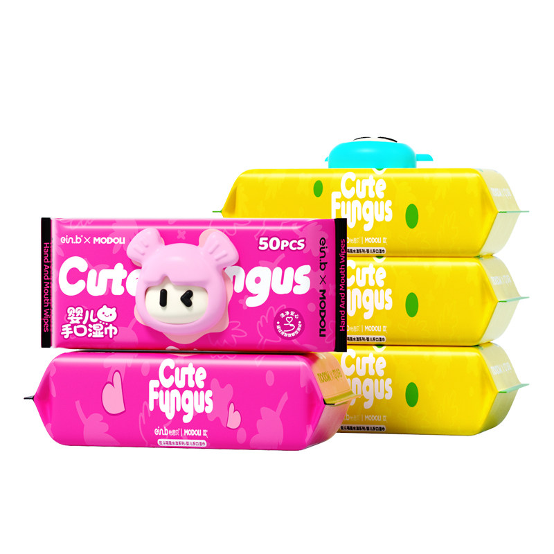 怡恩贝婴儿湿巾纸新生手口专用屁宝宝幼儿童湿纸巾家用巨无霸大包