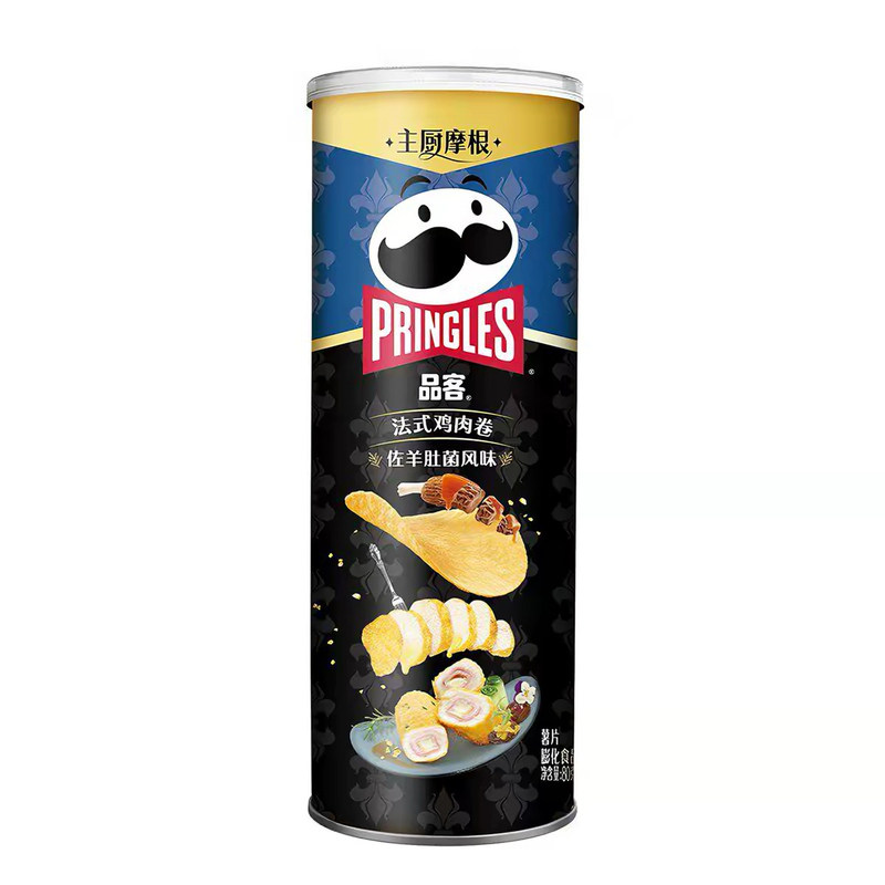 品客薯片鸡肉卷羊肚菌味80g