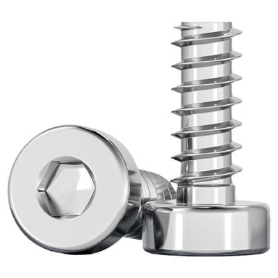 304薄头圆柱头内六角平尾螺钉