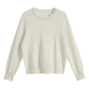 【御寒牦牛绒】YINER音儿专选女装冬季含绵羊毛针织衫