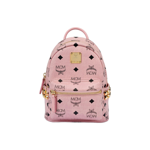 【自营】MCM Stark Visetos柳钉设计女士迷你双肩包MMKEAVE17