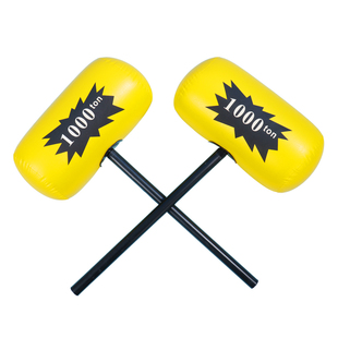 充气锤子玩具儿童敲打大号吹气加厚千吨锤亲子游戏互动惩罚道具