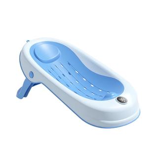 感温婴儿洗澡浴架坐躺托神器宝宝浴盆通用浴床托防滑垫新生儿浴网