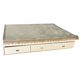 家用榻榻米床盖花边定做大炕订做欧式定制尺寸铺盖防滑加大四季罩