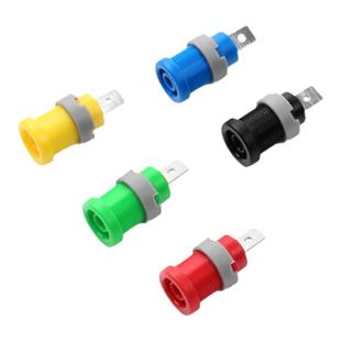 ETA3304铜香蕉插座4mm面板插座母头测试插孔仪器仪表欧标插座