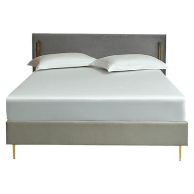 巧彤高支新疆长绒棉白色床垫套