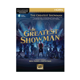 马戏之王 电影音乐选集 9首歌曲 圆号独奏 帕塞克 贾斯丁 含在线音频 海伦德乐谱书 The Greatest Showman Hit Songs HL00277394