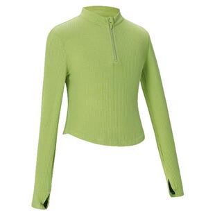 艾舞戈舞蹈服上衣秋冬芭蕾舞练功服长袖女童小立领形体服基训套装