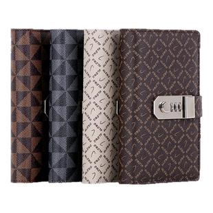 密码锁纪念币收藏册纸币收纳册大容量蛇年纪念钞专用收集册保护袋加厚皮质纸钞钞票收纳整理本透明存钱夹钱册