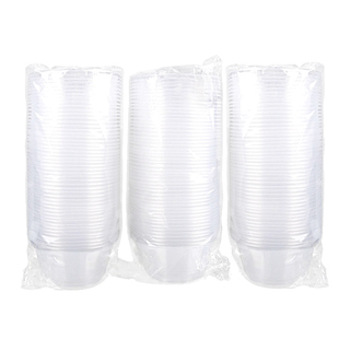 一次性碗食品级家用加厚圆形打包盒汤碗快餐盒外卖泡面冰粉碗带盖