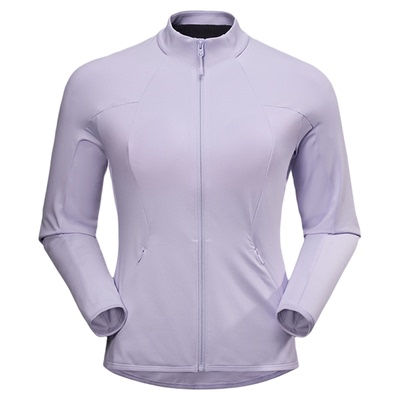 KAILAS凯乐石立领开胸抓绒衣轻量透气舒适户外运动登山徒步女