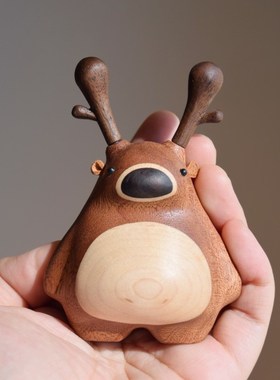 条条大鹿通罗马【慕物】按摩神器摆件