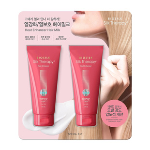 韩国直邮丝丽诺妃Silk Therapy蛋白浓缩精华护发素120ml*2瓶正品