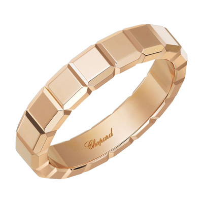 Chopard萧邦白色金戒指