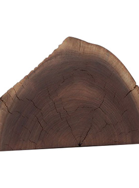 渊也原创实木异形摆件客厅玄关不规则原木装饰艺术品创意家居饰品