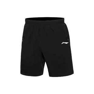 李宁短裤男款夏季休闲宽松田径训练跑步篮球速干透气运动五分裤女